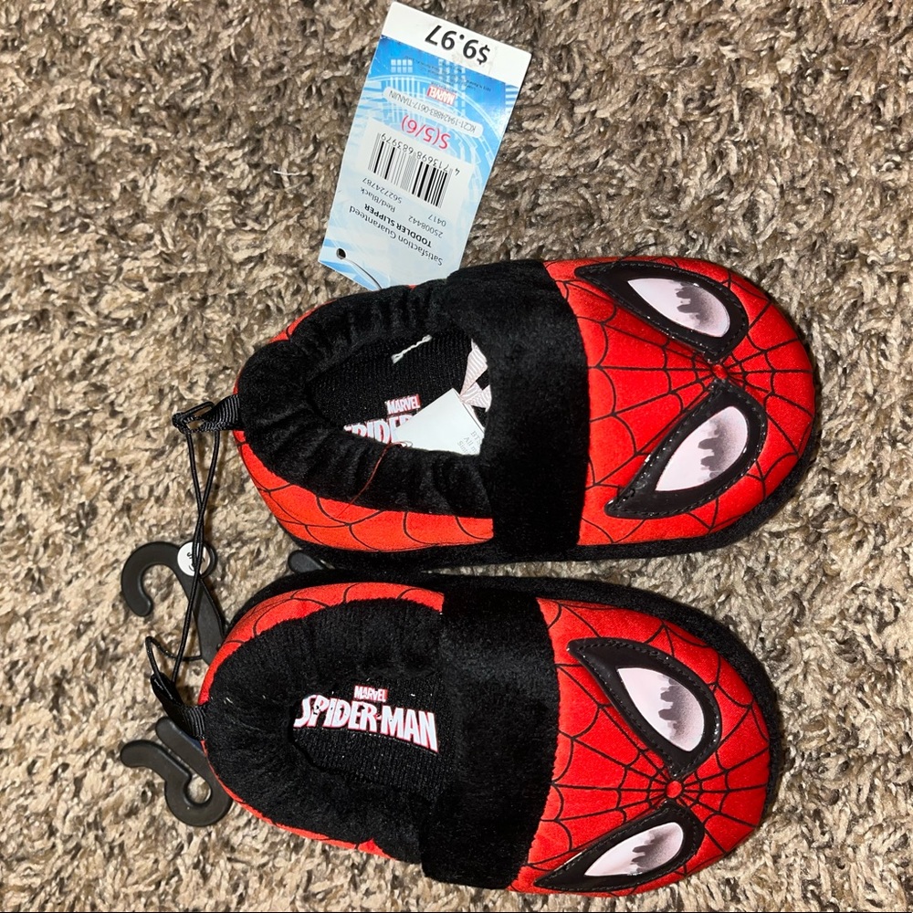 Spider-Man toddler slip ons